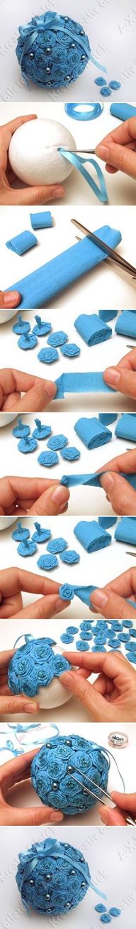 DIY Crepe Paper Flow