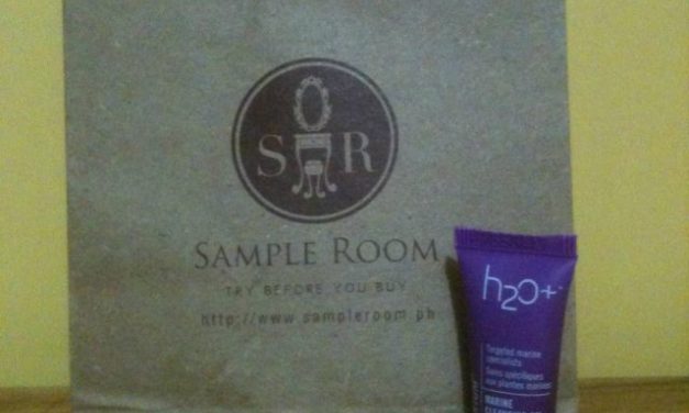 Sample Room: H2O Aqualibrium Marine Cleansing Gel