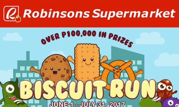 P100,000 Up for Grabs in Robinsons Supermarket’s Biscuit Run