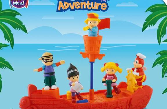 Build your Own Ship with the Jollibee Sea Adventure Jolly Kiddie Meal Toys