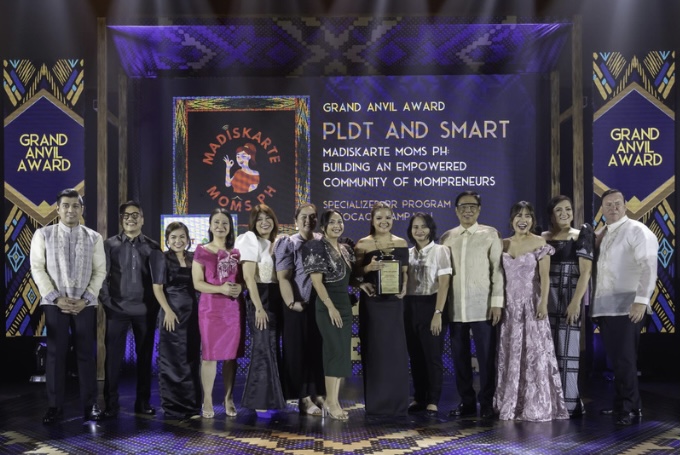 PLDT Home’s Madiskarte Moms PH wins the most prestigious Grand Anvil at the 58th Anvil Awards