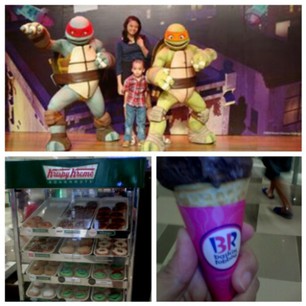 Head on over to @ilovefairviewterraces! You can still make the 6pm show! Get to meet and greet the Teenage Mutant Ninja Turtles and get yummy treats from @krispykremeph and the soon to open @baskinrobbinsph! Ask the concierge for more details.