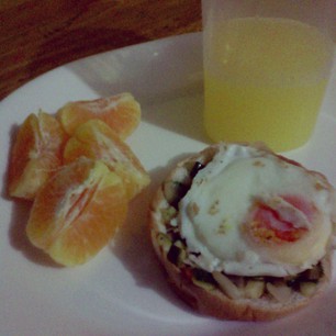 Breakfast for today courtesy of @thegoodboxph :) #mommybloggersph