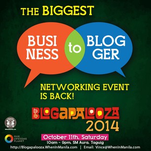 New schedule for @wheninmanila #blogapalooza 2014! See you guys there!