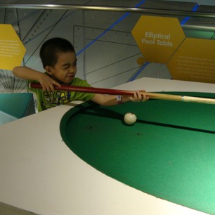 Having some equilibrium fun at @themindmuseum . Read about it now on artofbeingamom.com