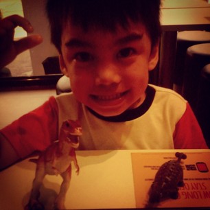 @mcdo_ph brekky for JL. His dinosaurs had to join him in the pic!