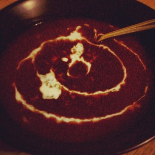 Perfect for this rainy weather ... my mom's champorado!
