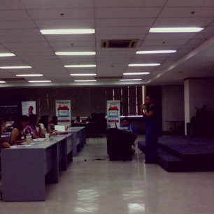 At the WAHM 101 workshop #wahmderful Met the pretty @martinedeluna