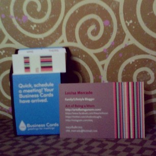 Got my free business cards from @moo courtesy of @klout . Awesome perk! Thank you!