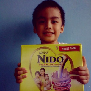 Thank you #nestle and #nido for this box of Nido Forti-Choco! #nestlephilippines #nidofortified