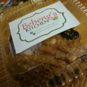 Love Oatmeal Raisin cookies and these are one of the best I've tasted. Get your cookie fix at @bebengskitchen. She also has other goodies. She'll be at the WAH Expo on Oct 25!