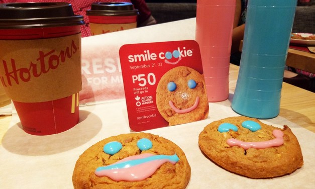 Tim Hortons Philippines: Smile Cookie Campaign to Benefit Action Against Hunger Philippines