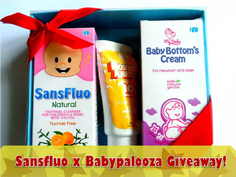Sansfluo x Babypalooza giveaway pic