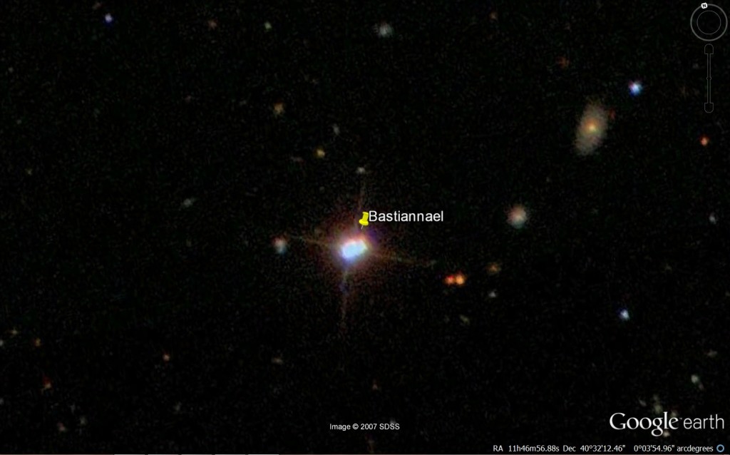 Bastiannael on Google Earth