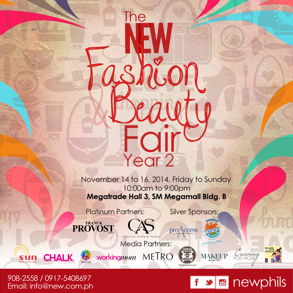 poster square 1024x1024 The N.E.W. Fashion and Beauty Fair Year 2
