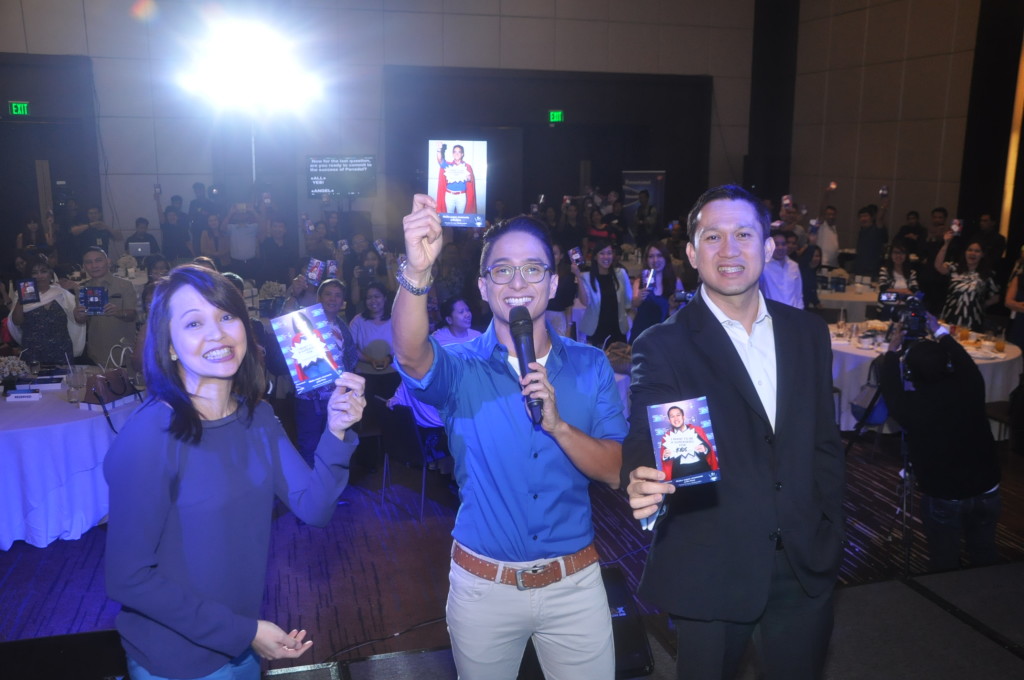 Ryan, together with Dr. Inciong and Mr. Jeoffrey Yulo, lead guests in commiting to having super moments, pain free