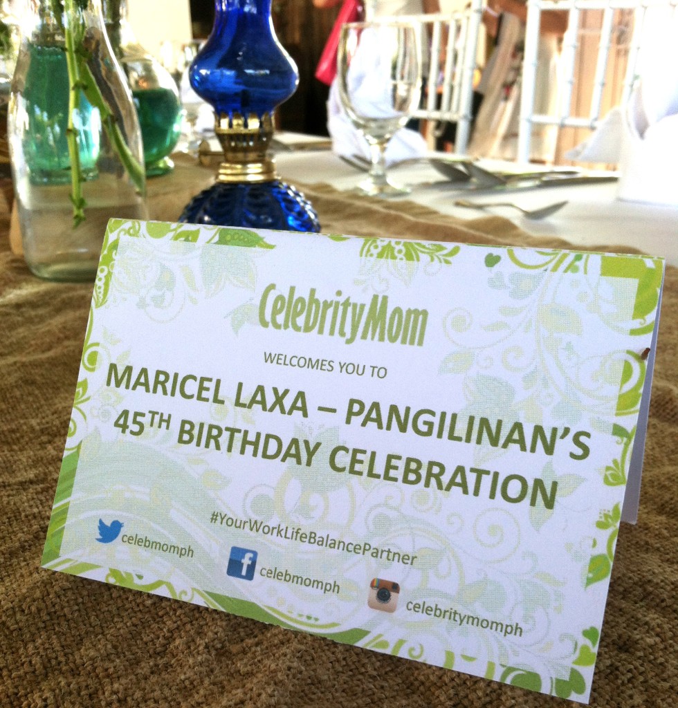 nurture wellness village spa celebrity mom maricel laxa pangilinan birthday art of being a mom www.artofbeingamom.com 11