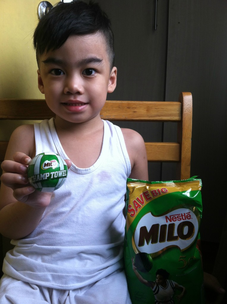 milo chocolate drink summer champ towel art of being a mom www.artofbeingamom.com 02