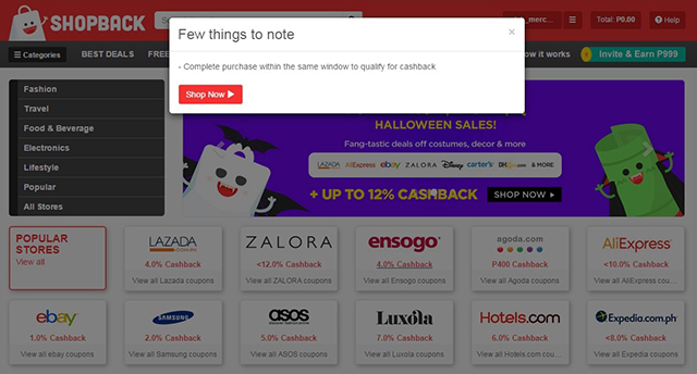 earn cash shopback.ph discounts promos online shopping lifestyle mommy blogger www.artofbeingamom.com 03