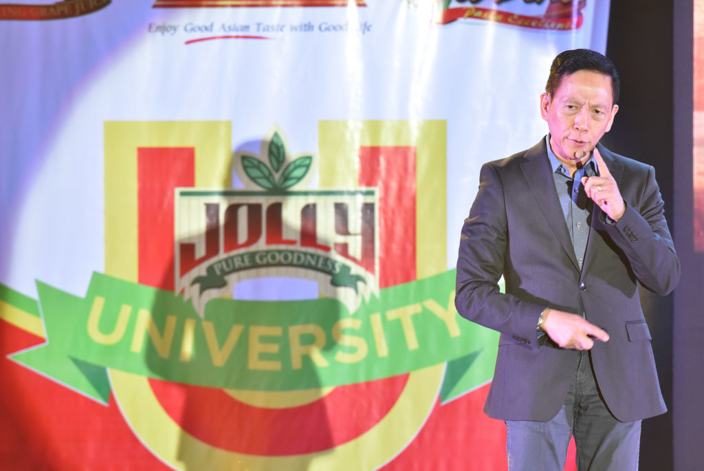 JOLLY University Food Congress speaker, Francis Kong on Developing Your Competitive Edge.