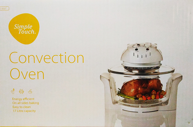 Using the Simple Touch Convection Oven
