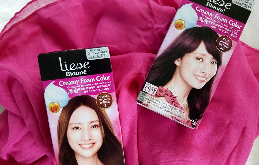 Liese Blaune Hair Color Gray Coverage Creamy Foam Color In Bronze