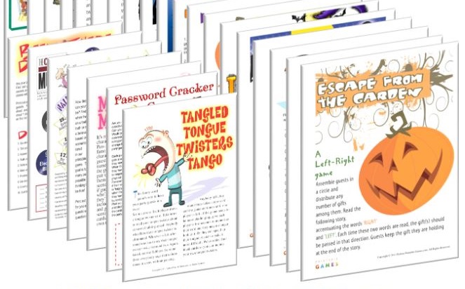 Halloween Games for Kids and Adults with Printables!