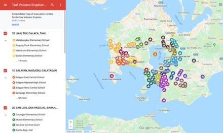 Taal Volcano Eruption Crisis Map #TaalEruption2020